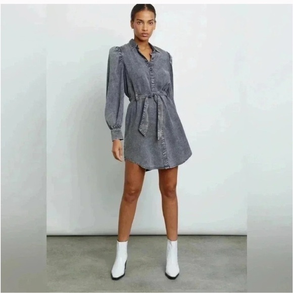 Rails Adele Acid Wash Dress - Picture 1 of 7